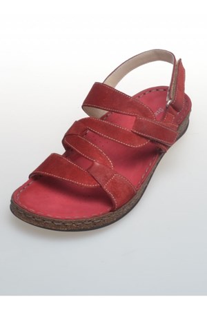 Copenhagen Shoes Sandaler. Style: Sara. Red. SALE: 200,-