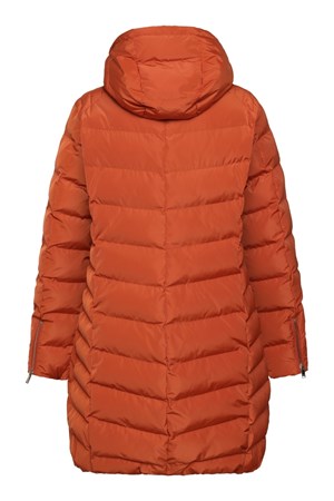 Saki Dame Dunjakke. Style Tricia Coat. Burn Orange. Best-Seller: 1.699,- Spar: 20% Fødselsdags-Rabat: 1.359,-